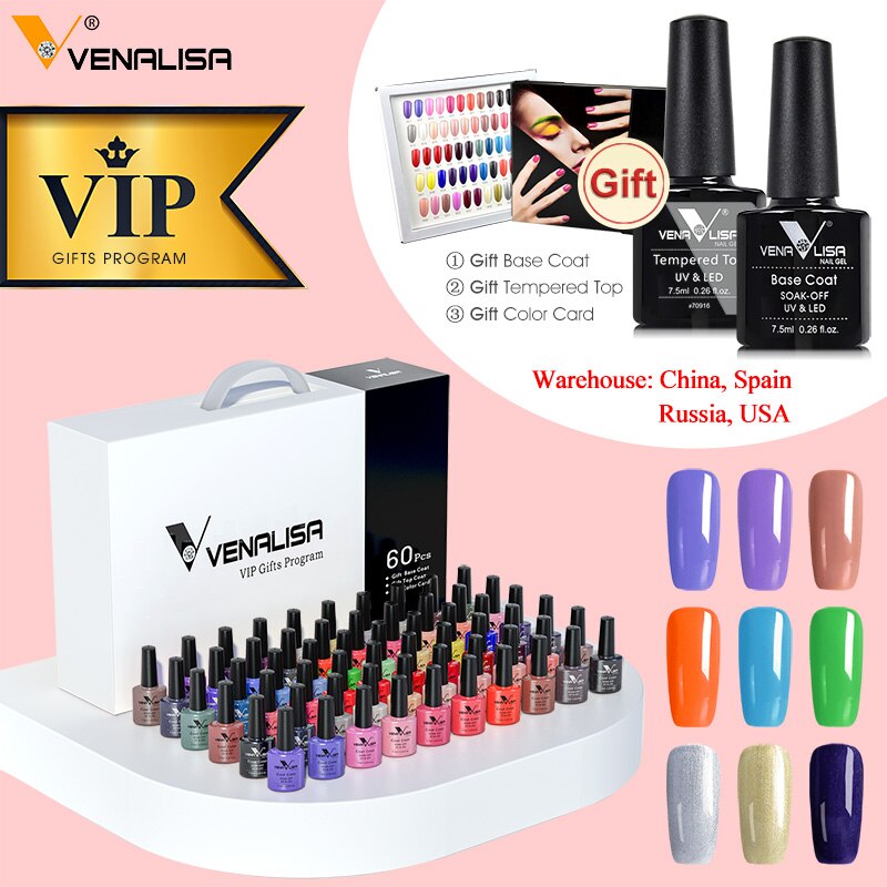 VENALISA VIP Kits 7.5ML    UV LED ..